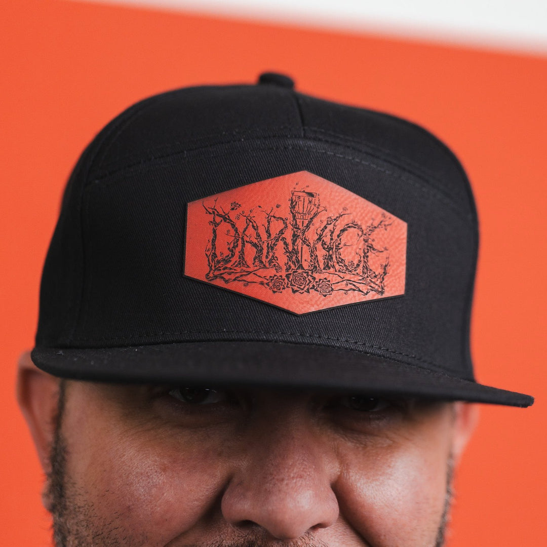 Death Blossom Black 7 Panel Hat(Multiple Options)