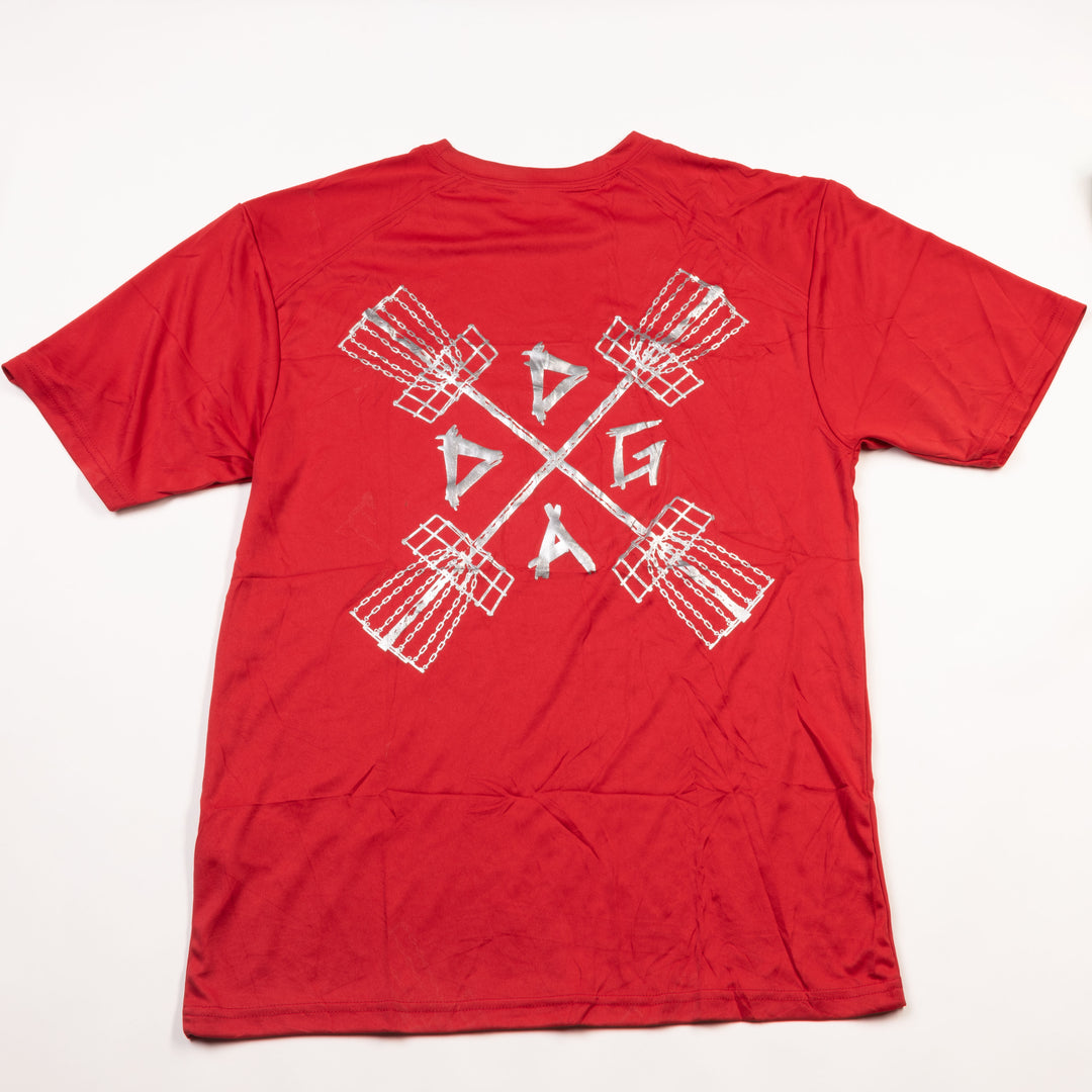 D.A.D.G. Dry Fit - Red / Silver
