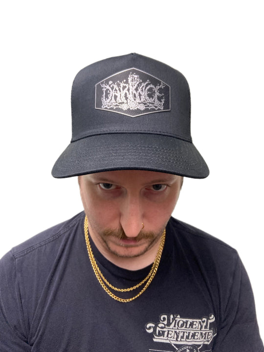 Death Blossom Black Trucker Hat